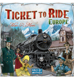 Ticket to Ride Europe Br&#228;dspel Svensk utg&#229;va